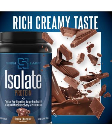Siren Labs Isolate Premium Whey Protein Powder - Keto Friendly Hydrolysate with Amino Acids for Muscle Growth - Decadent Chocolate (30 Servings - Buy Online on GoSupps.com