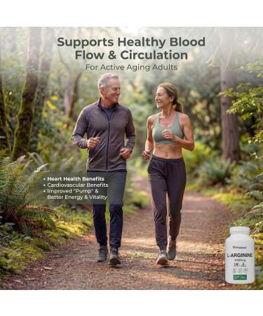PRISTINE'S L Arginine Supplements for Men & Women - 1000mg Capsules 90 Day Supply Nitric Oxide & Pre Workout Amino Acid Support - Buy Online on GoSupps.com