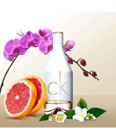 Calvin Klein CK IN2U Eau de Toilette for Women - Aromatic Fragrance Top notes: Redcurrant leaves Sicilian bergamot pink grapefruit fizz - Buy Online on GoSupps.com