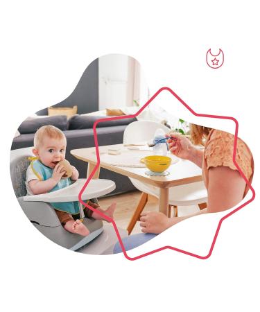 Buy Badabulle Set of 3 Funcolors Bowls with Lid & Non-Slip Suction Cup - 330ml Porridge Bowls for Kids | International Shipping - Buy Online on GoSupps.com