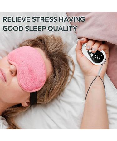 Tomorotec Handheld Sleep Aid Device - Stress Relief & Mind Relaxation | 4 Soothing Sounds 9 Intensity Levels | Portable Sleep Enhancer for Sports & Relaxation (White - Buy Online on GoSupps.com