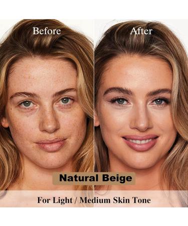 FV FV Foundation Waterproof & Long-Lasting Matte Finish and Medium Coverage Oily Skin/Normal 30 g Natural Beige - Buy Online on GoSupps.com