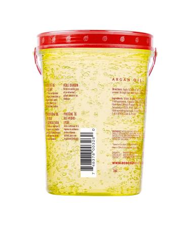 Eco Style Moroccan Argan Oil Styling Gel - 80 oz - Promotes Healthy, Nourished Hair with Long Lasting Shine and Maximum Hold - Ideal for All Hair Types - Buy Online on GoSupps.com