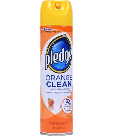Pledge Wood Polish Orange 9.7oz - Premium Care for Your Furniture | International Shipping Available - Buy Online on GoSupps.com