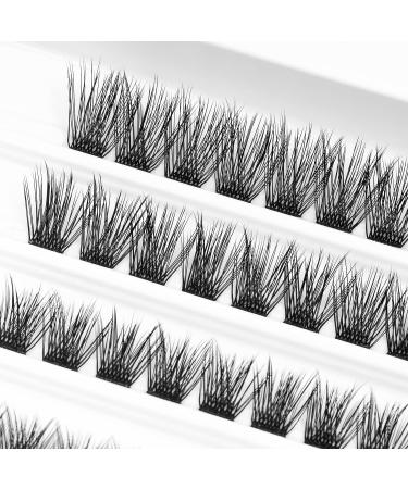 WONSIS DIY Lash Extension Cluster Lashes - 48 Mix Length Individual Lashes for Natural Volume Look - Buy Online on GoSupps.com