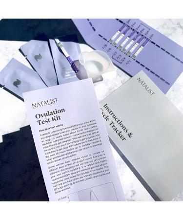 Natalist Ovulation Tests Kit - Clear & Accurate Results - 30 Count - Buy Online on GoSupps.com