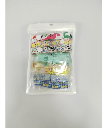 Adjustable Toy Belt Keeper & Pacifier Clip Set - 6 Portable Anti-Drop Toys for Strollers | International Shipping - Buy Online on GoSupps.com