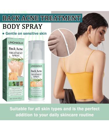 Back Acne Treatment Spray - Moisturizing Body Cleanser for Men & Women | Shop Now for Clear Skin - Buy Online on GoSupps.com