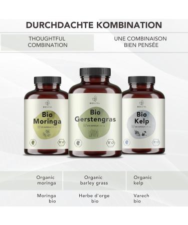 BIONUTRA G lules d herbe d orge bio hautement dos es 4800mg/jour 270 g lules v ganes sans additifs poudre pure fabriqu en Allemagne 194 g (Lot de 1) - Buy Online on GoSupps.com