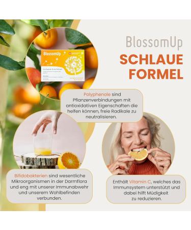 Blossomup Drinking Powder for Hay Fever & Pollen Allergy - 150g Dietary Supplements | Refreshing Orange Flavor 4-Week Supply Made in Switzerland - Buy Online on GoSupps.com