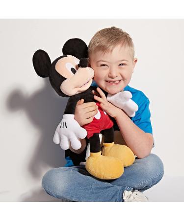 Disney Store Mickey Mouse Medium Soft Toy 45cm - Cuddly Character for Kids | Soft Feel Finish & Embroidered Details | Ages 0 - Buy Online on GoSupps.com