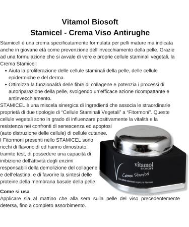 Vitamol Biosoft Antiage cream with stem cells 50 ml - Buy Online on GoSupps.com