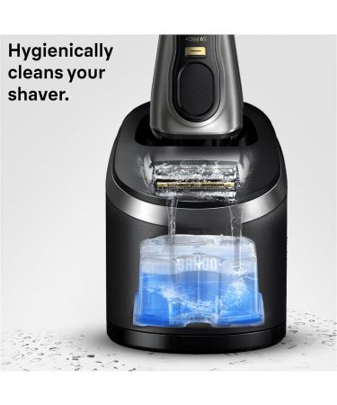 Braun 3-in-1 ShaverCare Cleaning Cartridges - Hygienic Clean for Shaving Stations Pack of 6 | International Shipping Available - Buy Online on GoSupps.com
