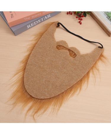 2pcs Halloween Long Hair Fake Beard Orange Christmas Decorations Fake Facial Hair Party Supplies Led - Buy Online on GoSupps.com