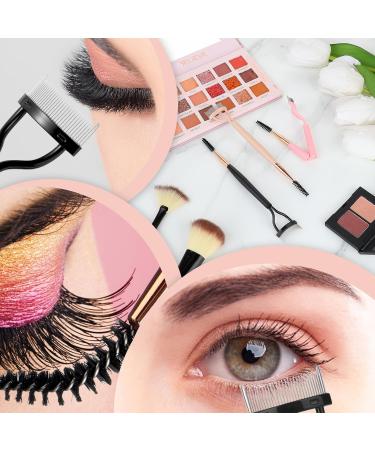 3 Pack Eyelash Separator Tool with Spoolie & Eyebrow Brush - Dual Head Lash Comb for Mascara & Extensions | Perfect for Women - Buy Online on GoSupps.com