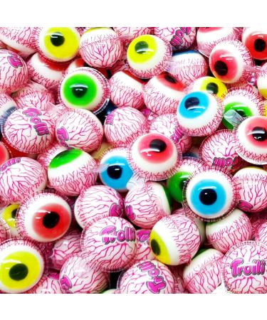 Trolli Glotzer & Halloween Sweet & Sour Pack 2x Yeux Glotzer + 1x Halloween Mix + Autocollant Fant me + Sticker Sweet Buddies Bonbons G lifi s Acidul s pour Soir e Party Cadeaux Enfants - Buy Online on GoSupps.com