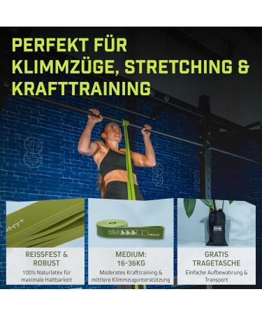 Wild Instincts Premium Resistance Straps - Strength Training Pull-Up Bands Set for CrossFit Stretching & Fitness - Includes Carry Bag & App - Buy Online on GoSupps.com