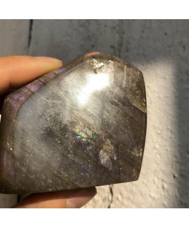 190g Natural Purple Labradorite Freeform Crystal Gemstone SpecimenReiki Stone Crystal Reiki - Buy Online on GoSupps.com