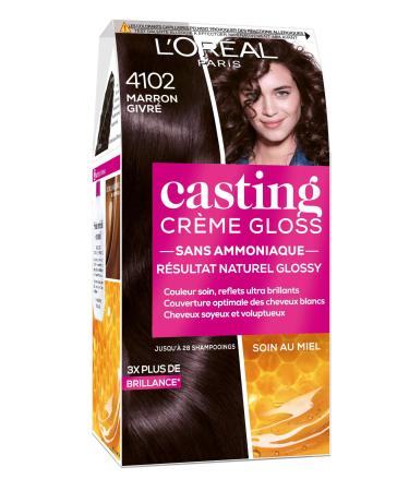 L'Oreal Paris CASTING L'Or al Paris Casting Cr me Gloss 4102 Frosted Brown Cool Brunette Collection