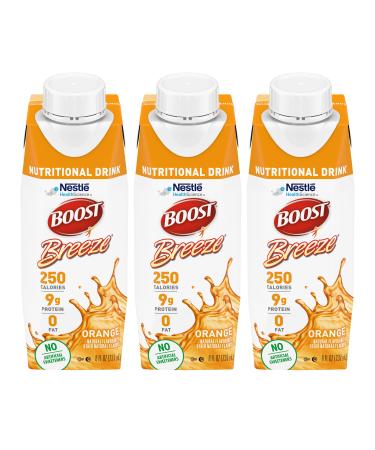 Boost Breeze Nutritional Drink (8 Fl Oz (Pack of 3) Orange)