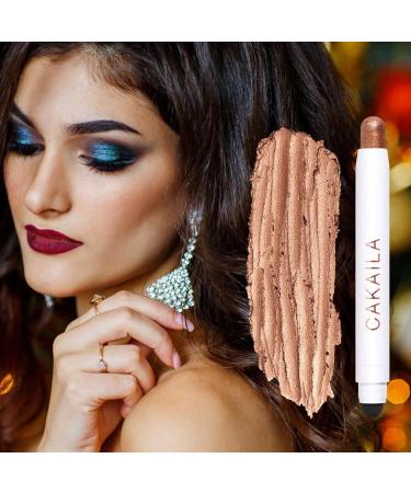  Raxove Eyeshadow Pencil | Silk Pencil with Pearl Matte Effect and Two Ends Automatic Rotating Highlighter Stick for Women and Girls Raxove - Buy Online on GoSupps.com