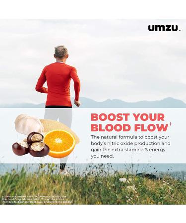 UMZU Redwood Nitric Oxide Booster Capsules - 30 Day Supply | Circulatory Support N.O. Supplement - Buy Online on GoSupps.com