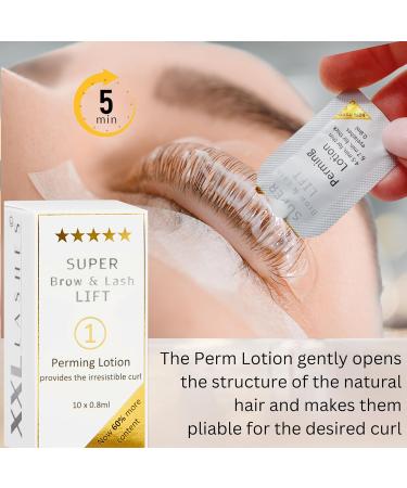 Premium 2x10 Eyelash Lifting Lotions | Eyelash & Eyebrow Lamination No Durability Loss - Sterile & Disposable - Buy Online on GoSupps.com