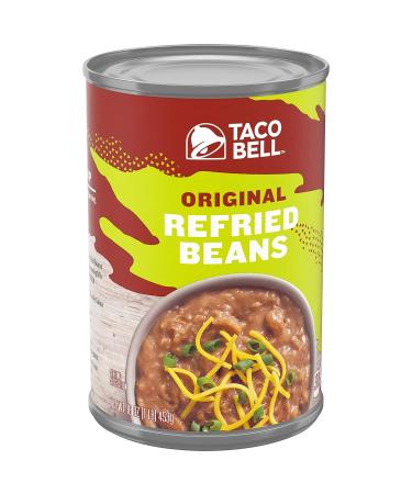 Taco Bell Fat Free Refried Beans - 16oz Can | Buy Online - Buy Online on GoSupps.com
