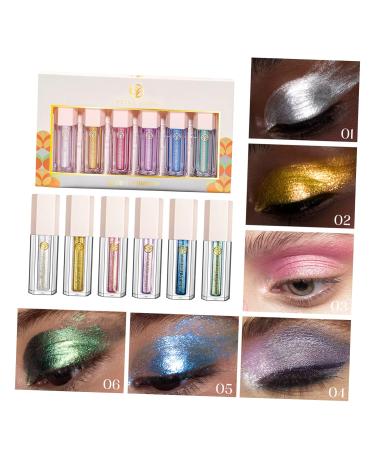 FRCOLOR 12 Pcs Glitter Liquid Eyeshadow Set - Shimmer Makeup Tools & Beauty Kit for Women - Bling Eye Shadows & Highlight Cosmetics - Buy Online on GoSupps.com