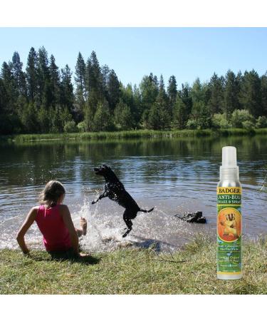 Badger Anti-Bug Shake & Spray - 4 fl oz Natural Insect Repellent - Buy Online on GoSupps.com