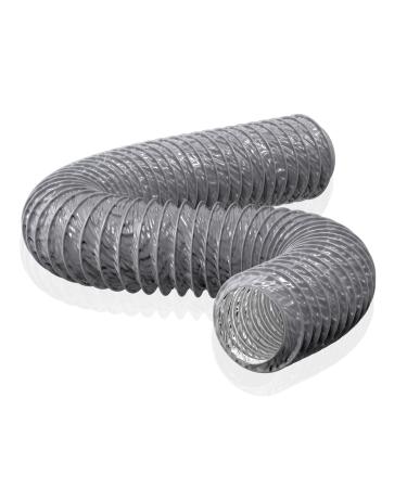 HG power exhaust hose 125mm length 5m flexible PVC aluminum tube ventilation hose Sound insulated heat insulation aluminum flex hose exhaust air tube for exhaust ventiling: 5m/16ft & diameter: 125mm/5 in - Buy Online on GoSupps.com