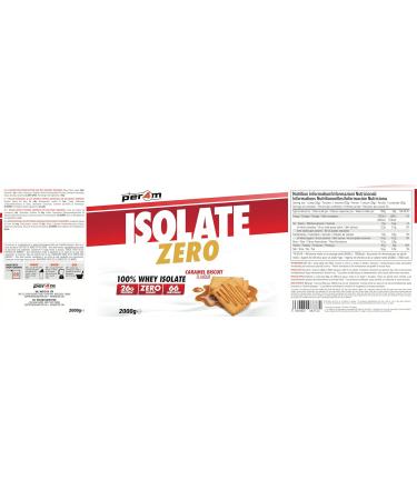  per4m Per4m Isolate Zero Caramel Biscuit 2kg - Buy Online on GoSupps.com