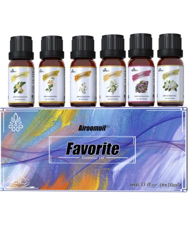 Floral Essential Oils Set (6x10 ml) - Aromatherapy Starter Kit for Diffusers & Candle Making - Osmanthus Honeysuckle Chamomile Jasmine Marjoram Gardenia - Buy Online on GoSupps.com