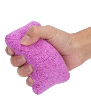 ANKROYU Finger Contracture Grip Cushion Palm Grip Cushion Hand Contracture Cushion with Elastic Strap Hand Contracture Protector for Bedridden Elderly Patients