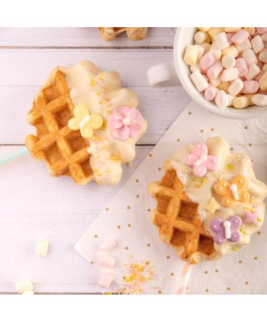 G nthart BackDecor 12 Pastel Sugar Butterflies for Spring Cake Decoration - 1 Pack (10g) - International Shipping Available - Buy Online on GoSupps.com