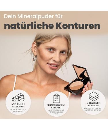 EGYPT-WONDER Compact Single Duo - Natural Tan & Matte Finish Face Powder (10g) | International Shipping Available - Buy Online on GoSupps.com