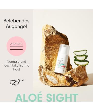 Hellobody Alo Sight Eye Gel 15 ml | Invigorating Moisturizing Eye Care with Aloe Vera & Cucumber Extract for Normal to Dry Skin - Buy Online on GoSupps.com