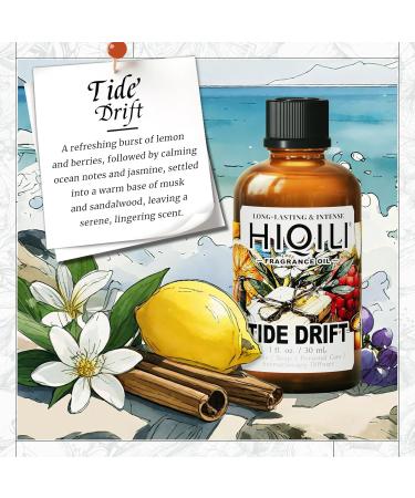 HIQILI 30ML Sweet Orange Essential Oil & 30ML Tide Drift Fragrance Oil for DIY Diffuser - Buy Online on GoSupps.com