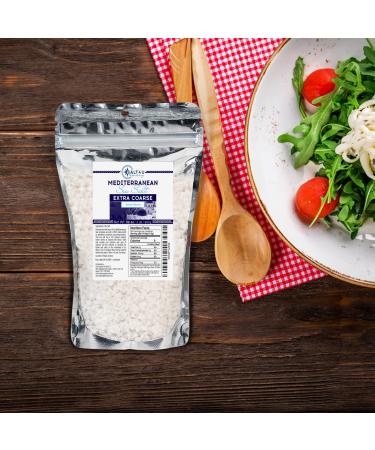Mediterranean Sea Salt - Extra Coarse Grain 2 lb | Premium Quality Salt - Buy Online on GoSupps.com