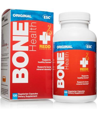 Redd Remedies Bone Health Support 120 Capsules with Vitamin D3 and Calcium - Buy Online on GoSupps.com