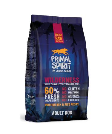 Primal Spirit 8436586310905 60% Wilderness Adulte Chiens Nourriture 1 Kg
