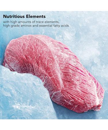 Dog Freeze Dried Food Freeze Dried Beef Grains Meat Treats Pieces High Protein Freeze Dried Meat Dry Pet Food Easy Digestion for Dogs Cats 40g - Buy Online on GoSupps.com