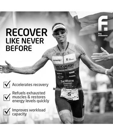 FIRST ENDURANCE Ultragen Workout Recovery Drink Powder Protein Mix Boosts Energy Accelerates Recovery | Cappuccino 15 Servings - Buy Online on GoSupps.com