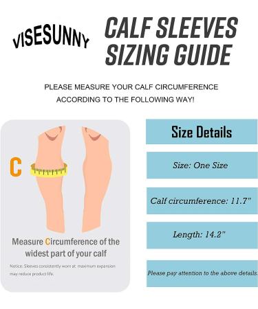 Visesunny Black Cat Compression Leg Sleeves - Shin Splint & Calf Pain Relief for Men, Women, Runners & Youth - Buy Online on GoSupps.com