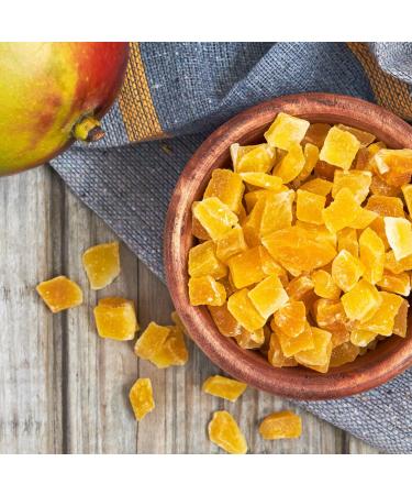  1001 Frucht 1001 Frucht Candi e mango 250g chunks of mango for yogurt cereal mix exotic dried fruit fine food candied fruit for cooking fruit candy fruit fruit candy premium quality - Buy Online on GoSupps.com
