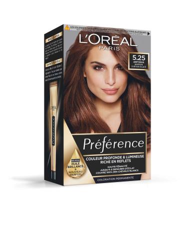 L'Oreal Paris L'Or al Paris Preference Permanent Hair Color Shade: Antigua (5.25) Iced Chocolate Brown
