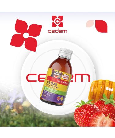 Buy CEDEM AG Cough Syrup - 100% Natural Throat Relief Honey & Chamomile Non-Drowsy & Alcohol-Free for Kids & Adults - International Shipping Available - Buy Online on GoSupps.com