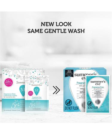 Summer's Eve Fragrance-Free Feminine Wipes | 16 Count, pH Balanced, Odor-Removing - Buy Online on GoSupps.com
