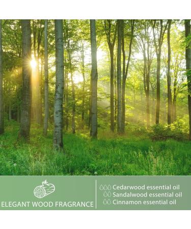 Pure Aromatherapy Essential Oils Gift Set - Cinnamon Sandalwood & Cedarwood - 3 Pack 1.01 Fl Oz for Relaxation Diffuser Massage & Skin Care - Buy Online on GoSupps.com