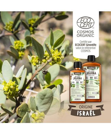 Plan te au Naturel JOJOBA Organic Oil 250 ml - Cosmos Organic - Plan te au Naturel - Pure Natural and Cold Pressed - Hair Body Skin - Buy Online on GoSupps.com